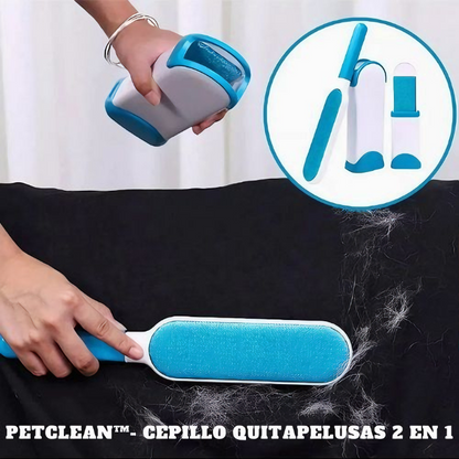 PetClean™- Cepillo Quitapelusas 2 en 1